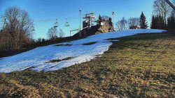 Otočná kamera na sjezdovce