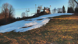 Otočná kamera na sjezdovce