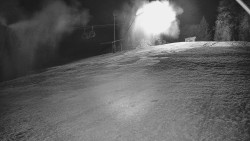 Otočná kamera na sjezdovce