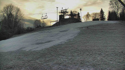 Otočná kamera na sjezdovce