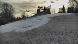 Otočná kamera na sjezdovce