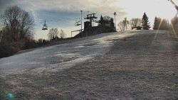 Otočná kamera na sjezdovce