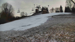 Otočná kamera na sjezdovce