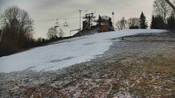 Otočná kamera na sjezdovce