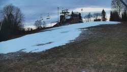 Otočná kamera na sjezdovce