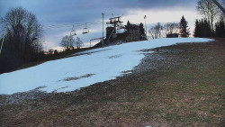 Otočná kamera na sjezdovce