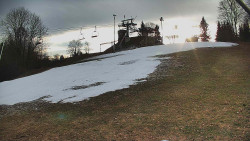 Otočná kamera na sjezdovce