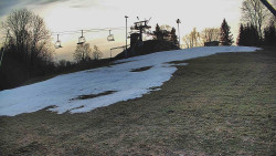 Otočná kamera na sjezdovce