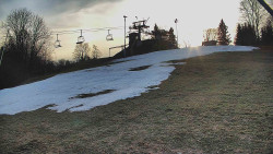 Otočná kamera na sjezdovce