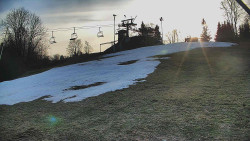 Otočná kamera na sjezdovce