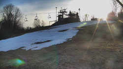 Otočná kamera na sjezdovce