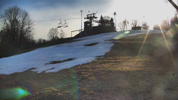 Otočná kamera na sjezdovce