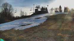 Otočná kamera na sjezdovce