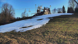 Otočná kamera na sjezdovce