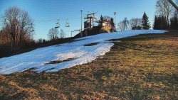 Otočná kamera na sjezdovce