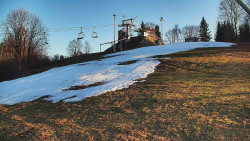 Otočná kamera na sjezdovce