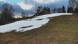 Otočná kamera na sjezdovce