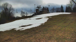 Otočná kamera na sjezdovce