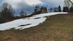 Otočná kamera na sjezdovce