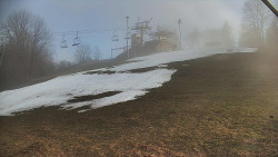 Otočná kamera na sjezdovce