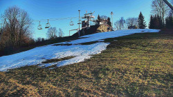 Otočná kamera na sjezdovce