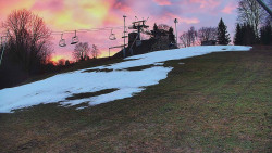 Otočná kamera na sjezdovce