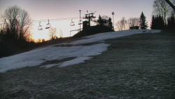 Otočná kamera na sjezdovce