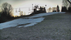 Otočná kamera na sjezdovce