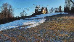 Otočná kamera na sjezdovce