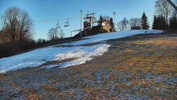 Otočná kamera na sjezdovce