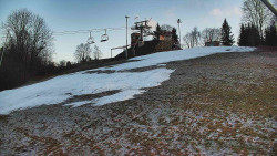 Otočná kamera na sjezdovce