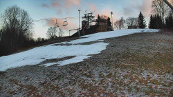 Otočná kamera na sjezdovce