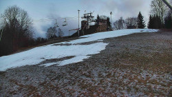 Otočná kamera na sjezdovce