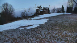 Otočná kamera na sjezdovce