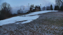 Otočná kamera na sjezdovce