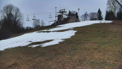 Otočná kamera na sjezdovce