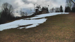 Otočná kamera na sjezdovce