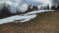 Otočná kamera na sjezdovce