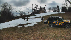 Otočná kamera na sjezdovce