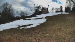 Otočná kamera na sjezdovce