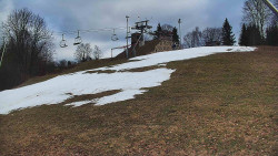 Otočná kamera na sjezdovce