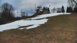 Otočná kamera na sjezdovce