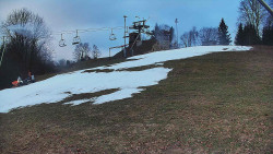 Otočná kamera na sjezdovce