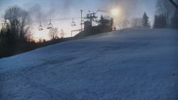 Otočná kamera na sjezdovce