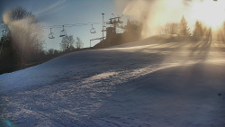 Otočná kamera na sjezdovce