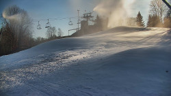 Otočná kamera na sjezdovce