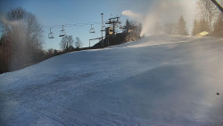 Otočná kamera na sjezdovce