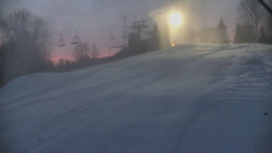 Otočná kamera na sjezdovce