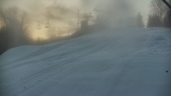 Otočná kamera na sjezdovce