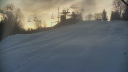 Otočná kamera na sjezdovce